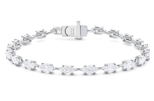 Phillips House 18kt White Gold Marquise Diamond East/West Tennis Bracelet